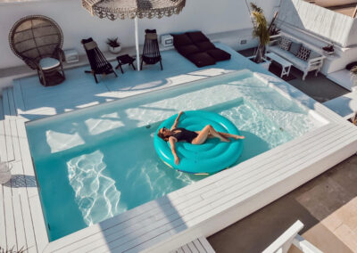 Monopoli - luxusní suita v butikovém hotelu se střešním bazénem